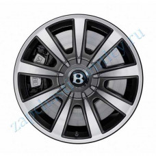 9 spokes. 19 " disc wheel silver alloy (3w0601025anset)
