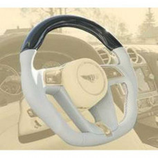 Sport steering wheel with mansory logo leather/carbon (BBE351441) on Bentley Bentayga