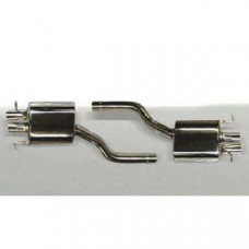 Sport Exhaust System with manuel switch V8 (630255466) on Bentley Continental