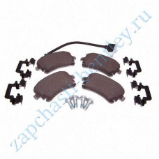 Set rear brake pads (3w5698451bp)